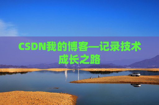 CSDN我的博客—记录技术成长之路
