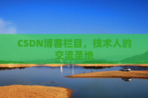 CSDN博客栏目，技术人的交流圣地